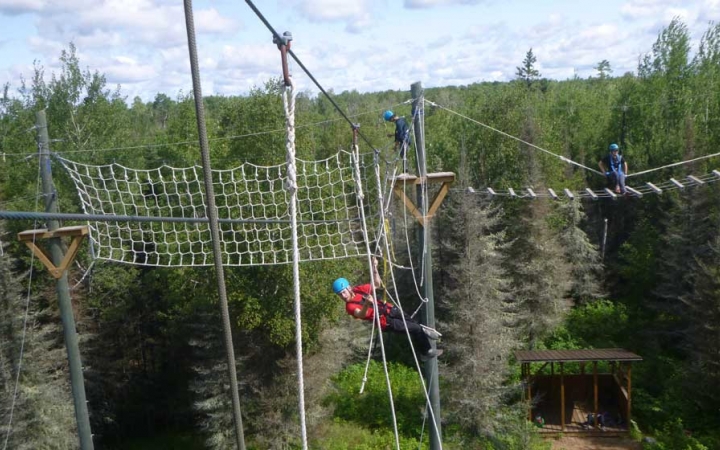 ropes course for girls